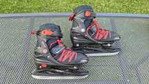 Łyżwy Broyx Snowstar black regulowane 34-37