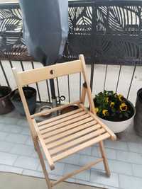 Krzesło składane IKEA - drewno bukowe