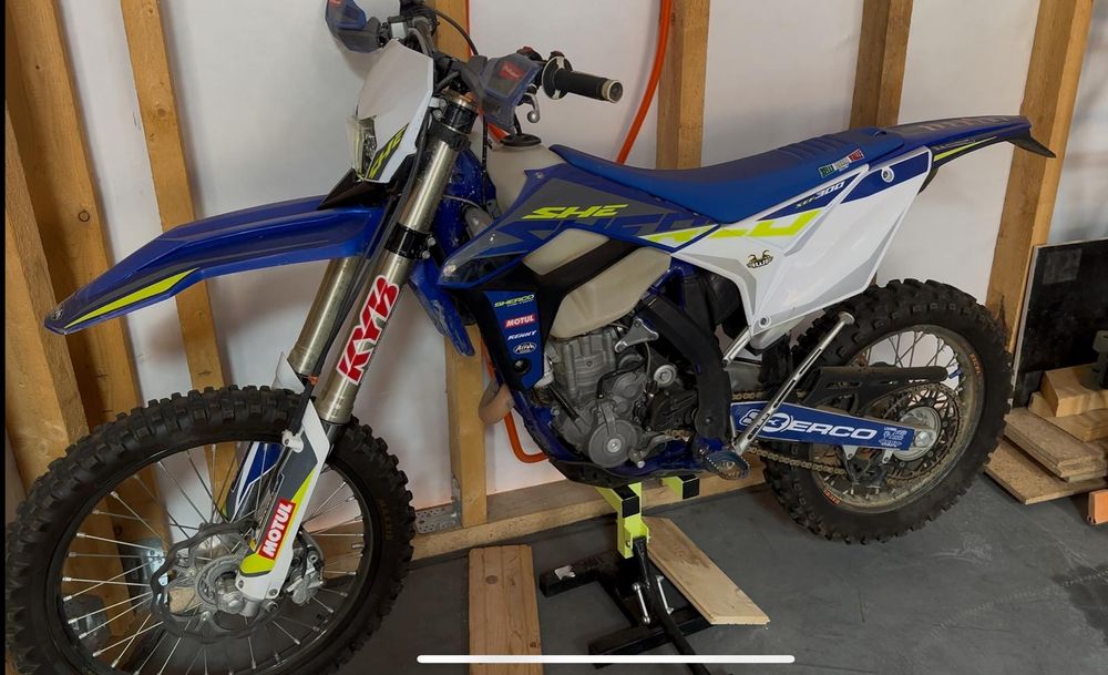 Sherco 300 SEF Factory motocykl enduro  nie husqvarna nie yamaha