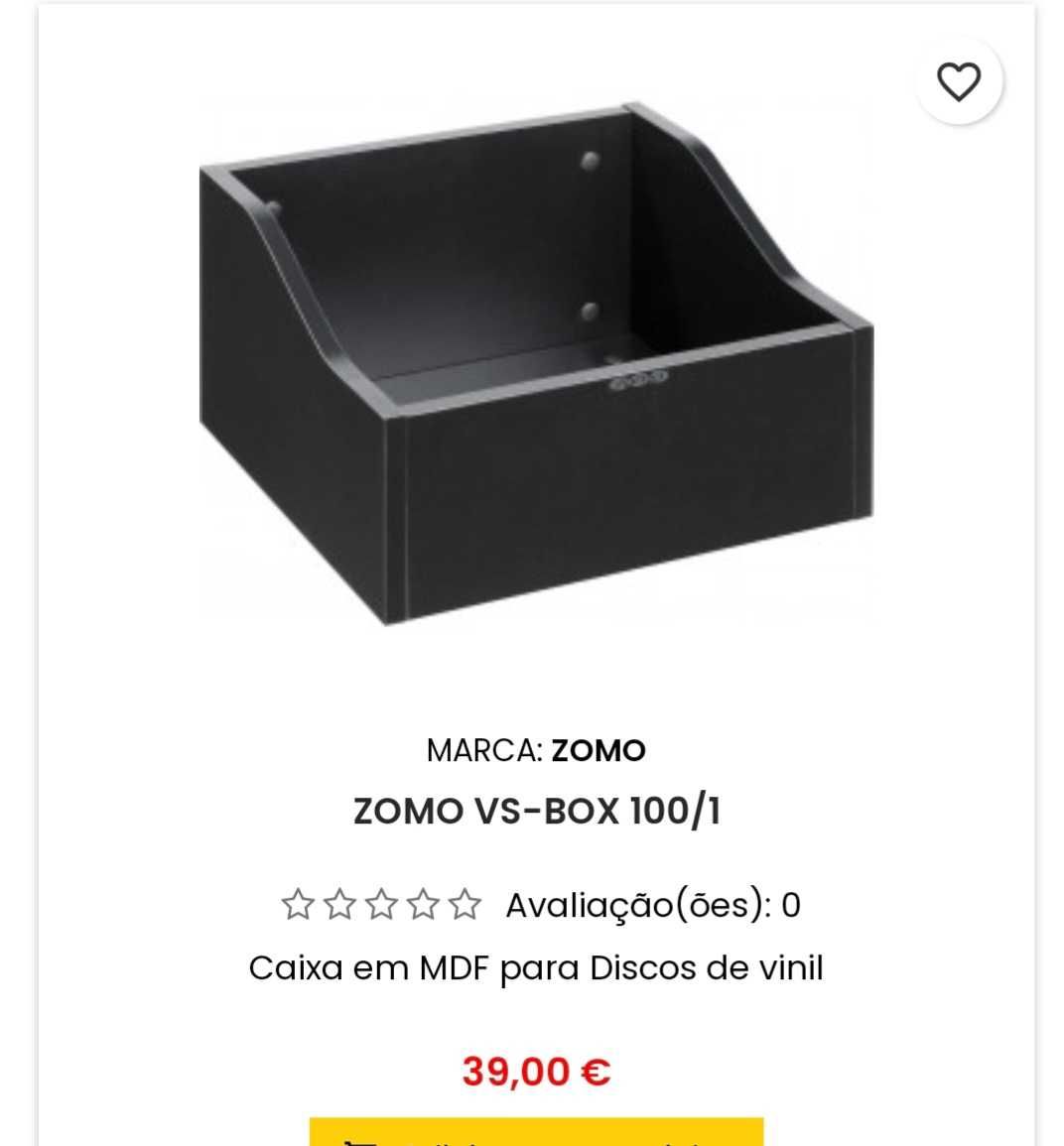 Zomo VS-Box 100/1, preto