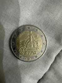 Moeda 2 euros grecia 2002