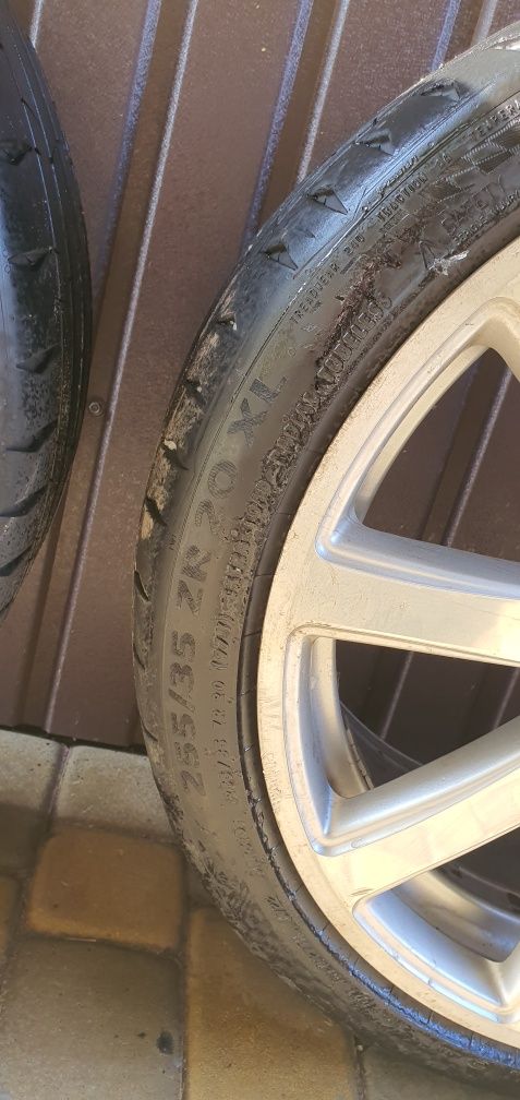 Колеса 255/35 R20 Conrtinental на оригінальних дисках Audi Q7, allroad