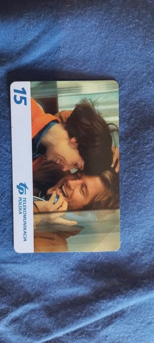 Karta telefoniczna na impulsy do budki telefonicznej