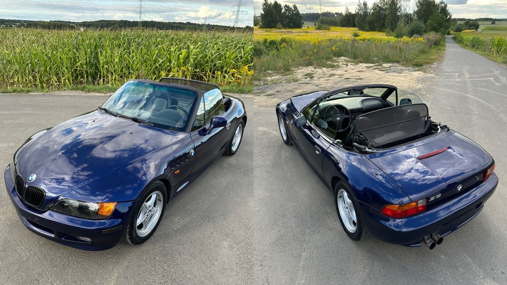 BMW Z3 MontrealBlau Metallic,świetna baza,niski przebieg