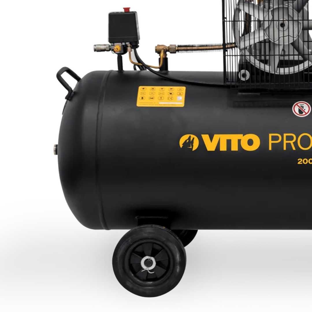 Compressor de Ar c/Correias 200L Vito