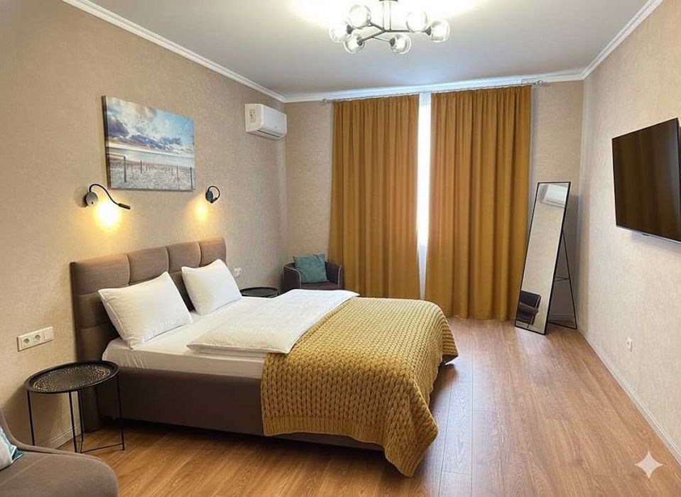 Відмінна 1-кім.квартира подобово, погодинно. Центр. Посуточно