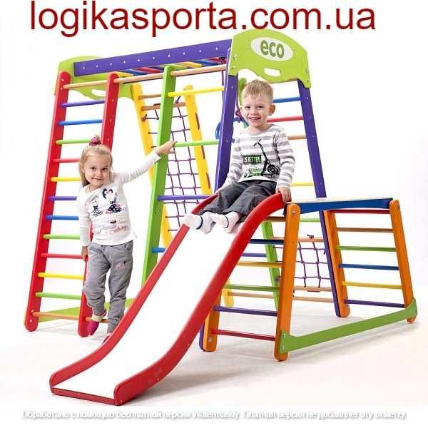 Ігровий майданчик, Гірка, гойдалка, Спортивний дитячий комплекс