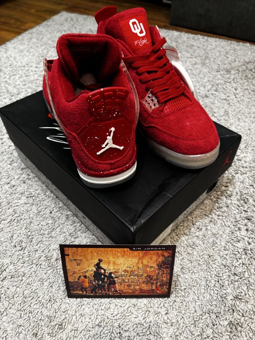Nike Air jordan 4  Oklahoma