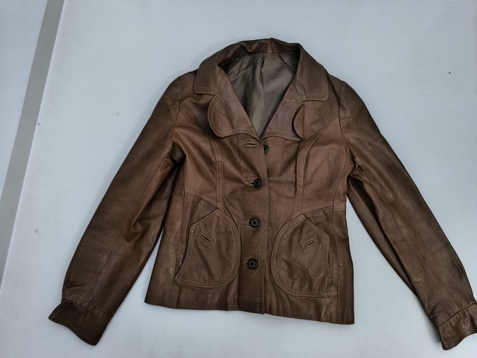 Kurtka skórzana ramoneska