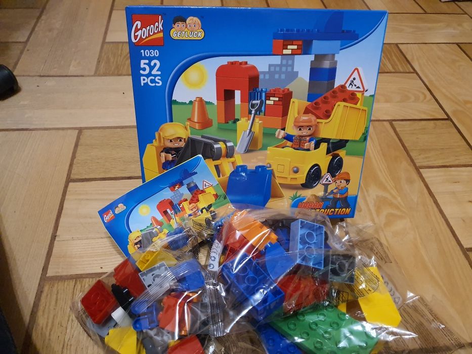 Новый детский конструктор Gorock "Стройка", Легосовместим