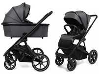 Wózek Muuvo SLICK 2.0 2w1 Lekki Składany Gondola+Spacerówka +Adaptery
