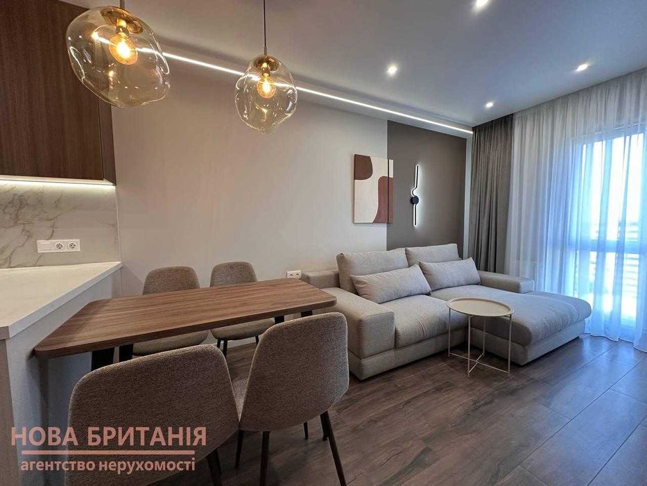 Орнда НОВОЇ, СУЧАСНОЇ 1к квартири 41м2 будинок Лінкольн ЖК Нова Англія