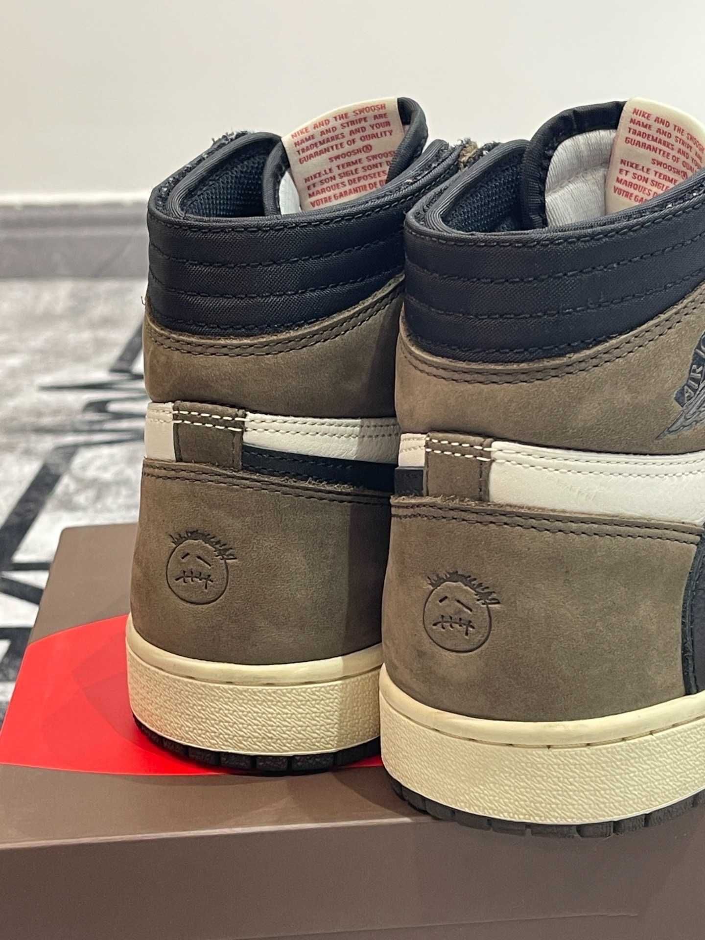 Jordan 1 Retro High OG SP Travis Scott Mocha R.43