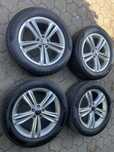 Felgi koła Vw Tiguan R-Line 18 cali 5x112 czujniki oryginał sebring