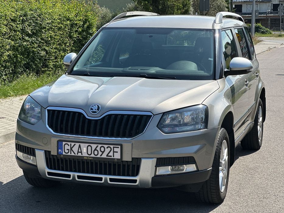 Skoda Yeti 4X4 / 2.0 TDI / manual / 2x koła / super stan / bez korozji