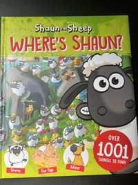 Where’s Shaun książeczka do znajdywania