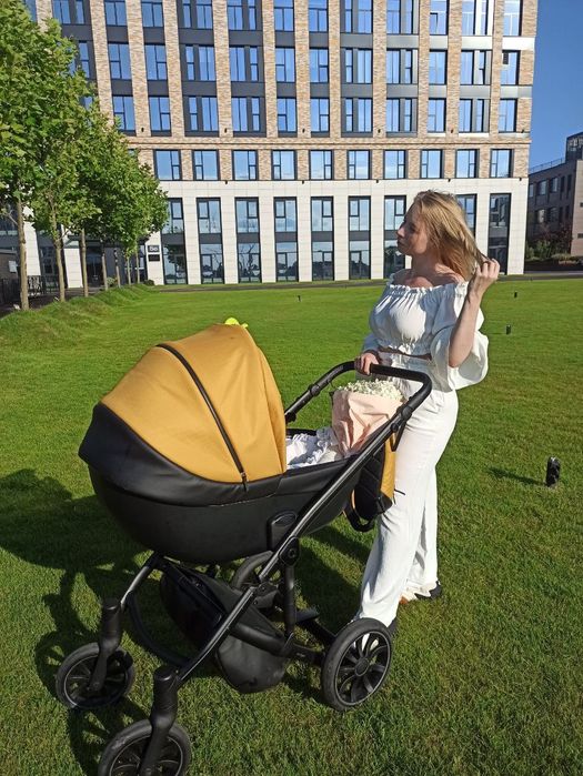 Коляска Anex m type 3 в 1 з автолюлькою Анекс м тайп візочок 2 в 1