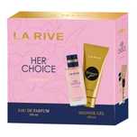 La Rive Her Choice zestaw EDP 100ml + żel pod prysznic 100ml