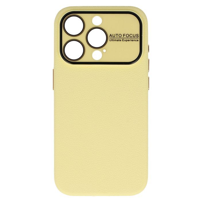 Tel Protect Lichi Soft Case Do Iphone 15 Plus Żółty