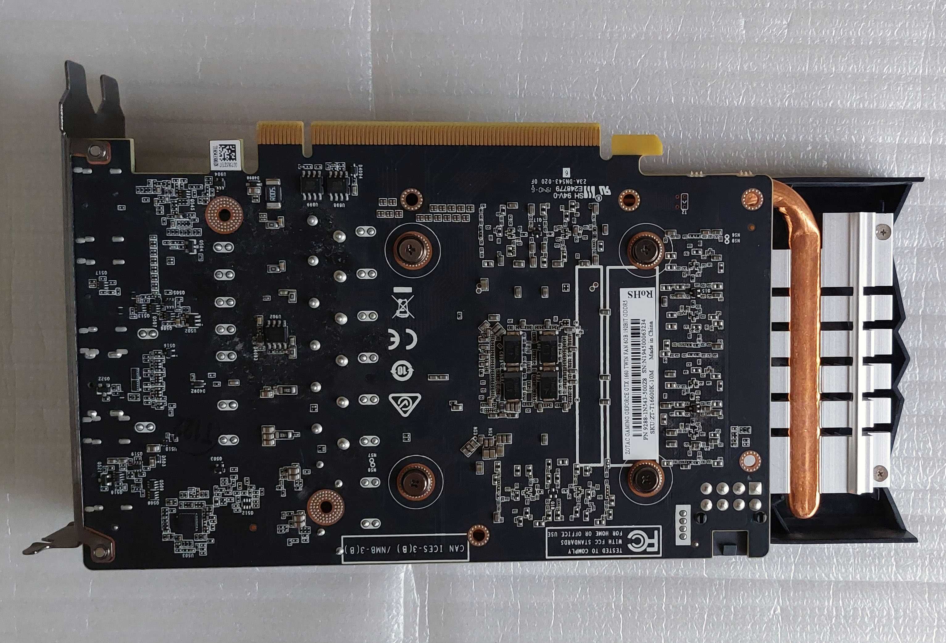 Karta graficzna Zotac GTX 1660 Gaming Twin Fan