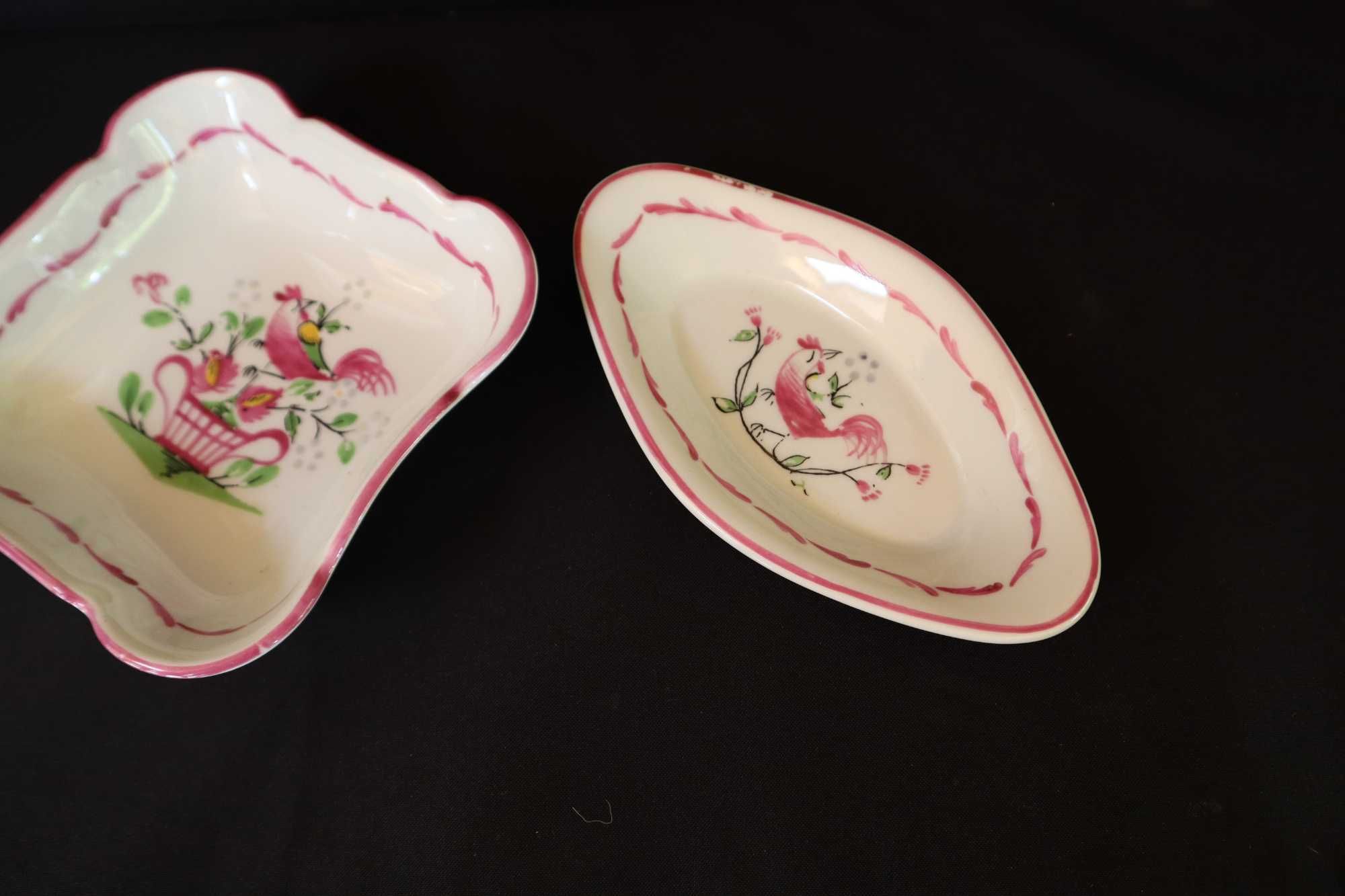 Porcelana KPM Miska + 2 szt małe półmiski Syg. z lat 1925/45 B080928