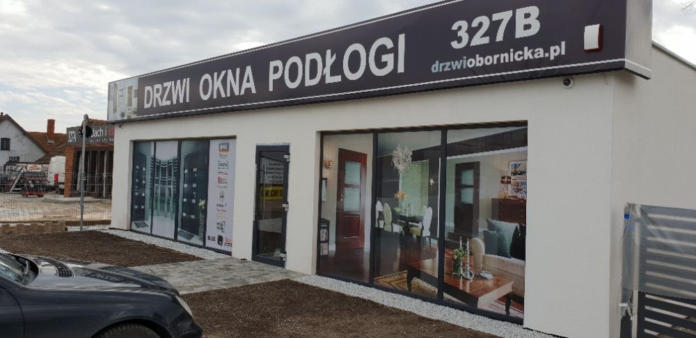 Drzwi DOORSY TRENTO drewniane zewnętrzne wejściowe 100mm grubości