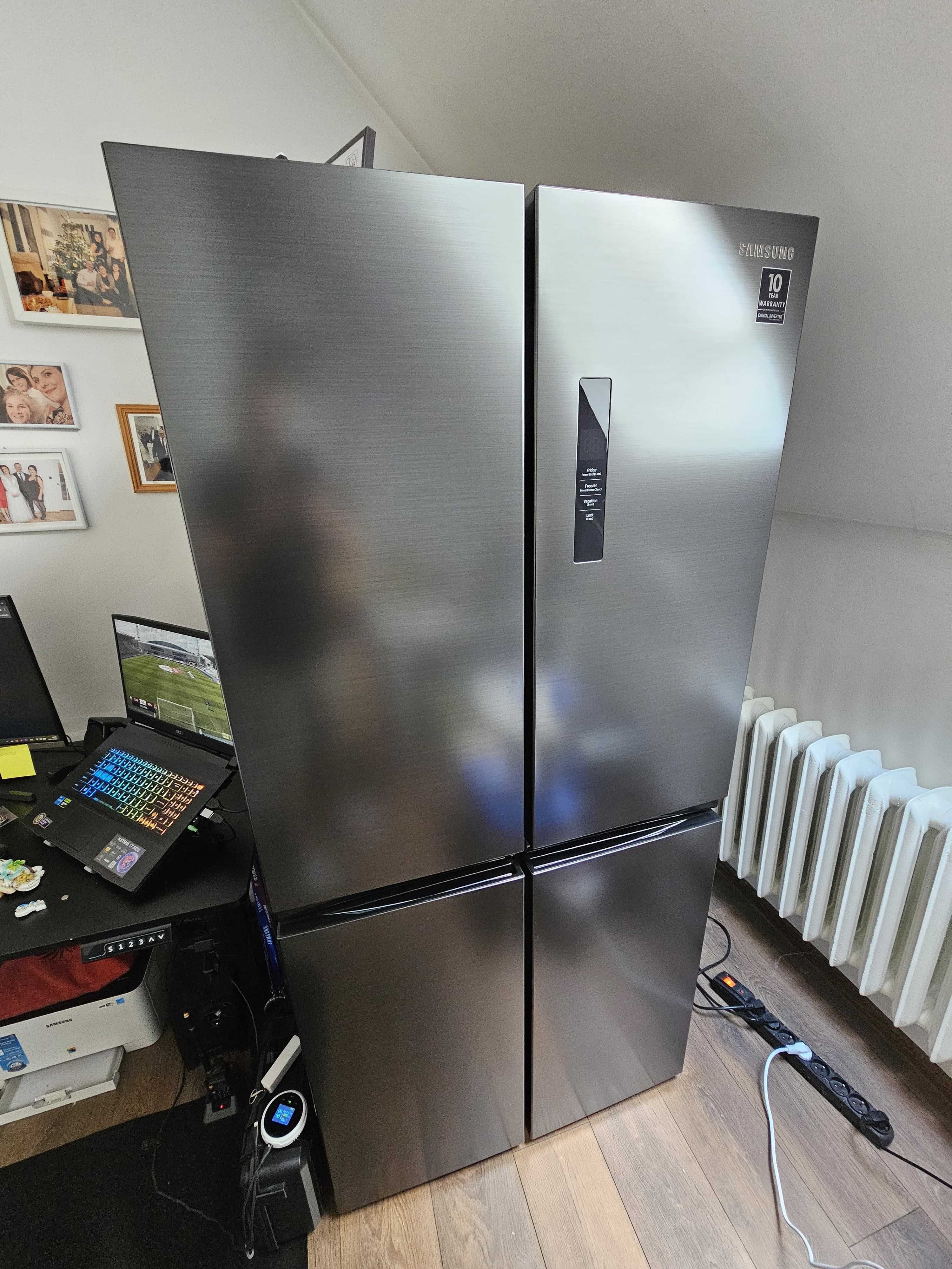 Lodówka Multidoor SAMSUNG RF48A400EB4 No Frost 179cm 83cm Kostkarka