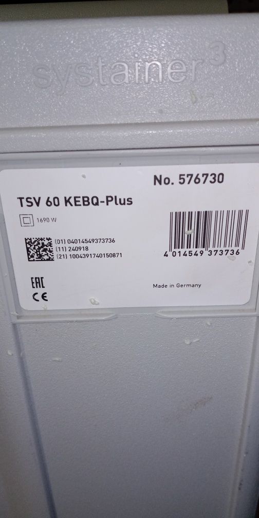 Festool zagłębiarka z podcinaniem TSV 60 KEBQ - Plus