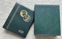 Fischer klaser na monety 10 kart z futerałem zielony
