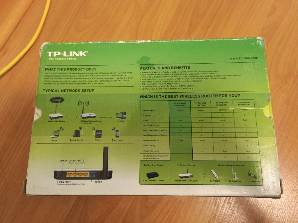Продам Роутер Tp- link