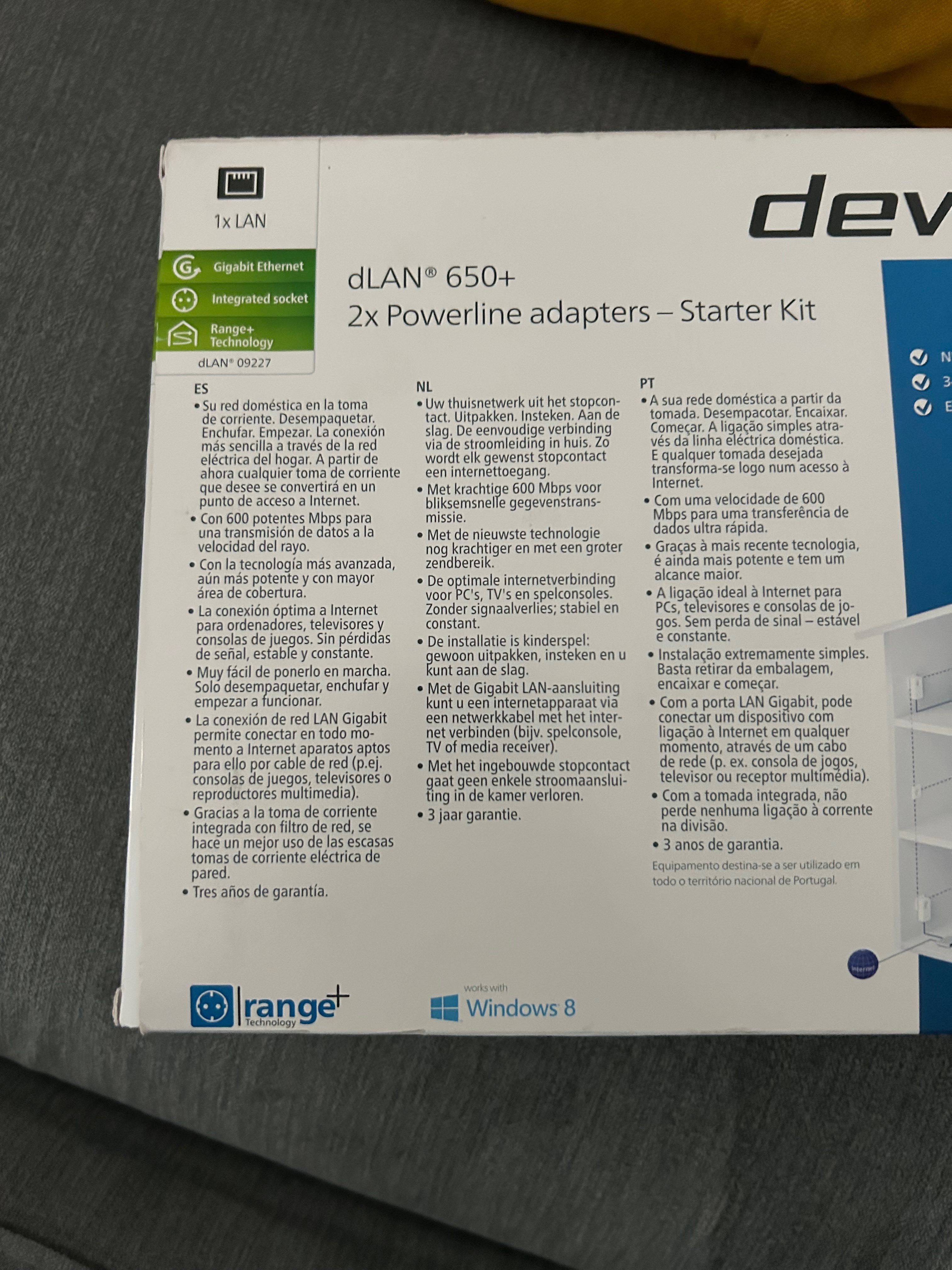 Devolo dLan 650+ Powerline Starter kit