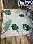 Dywan 200x140 Lorena Canals Tropical Green bawełniany