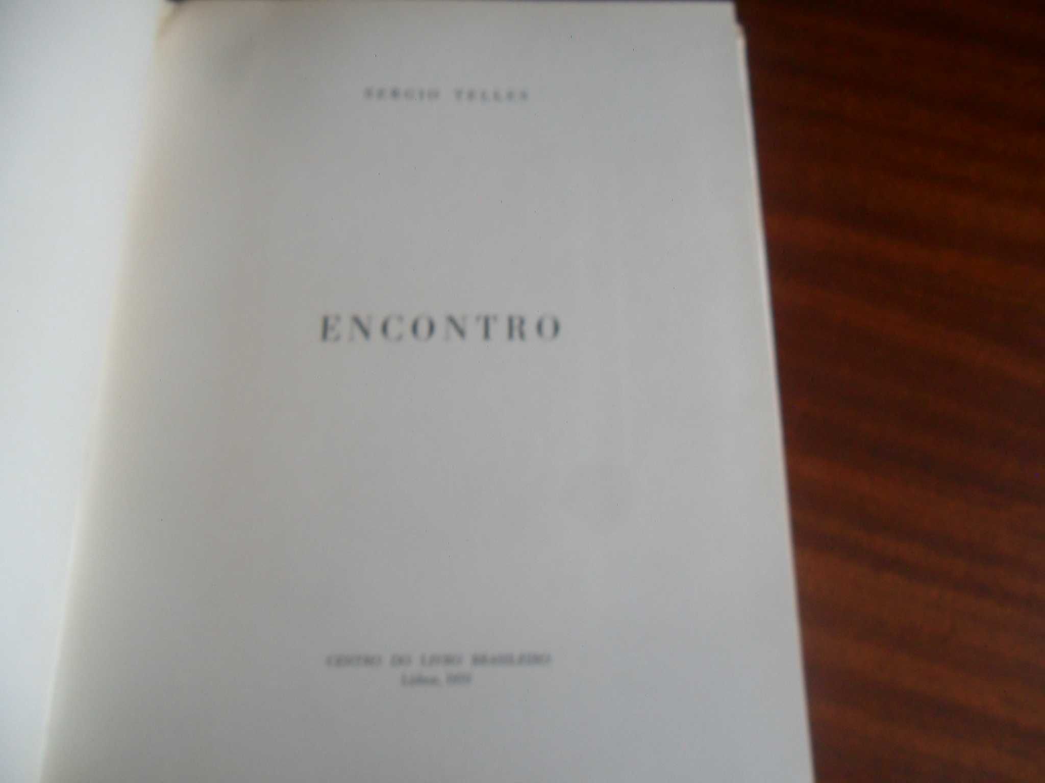 "Encontro" de Sérgio Telles - 1ª Edição de 1970