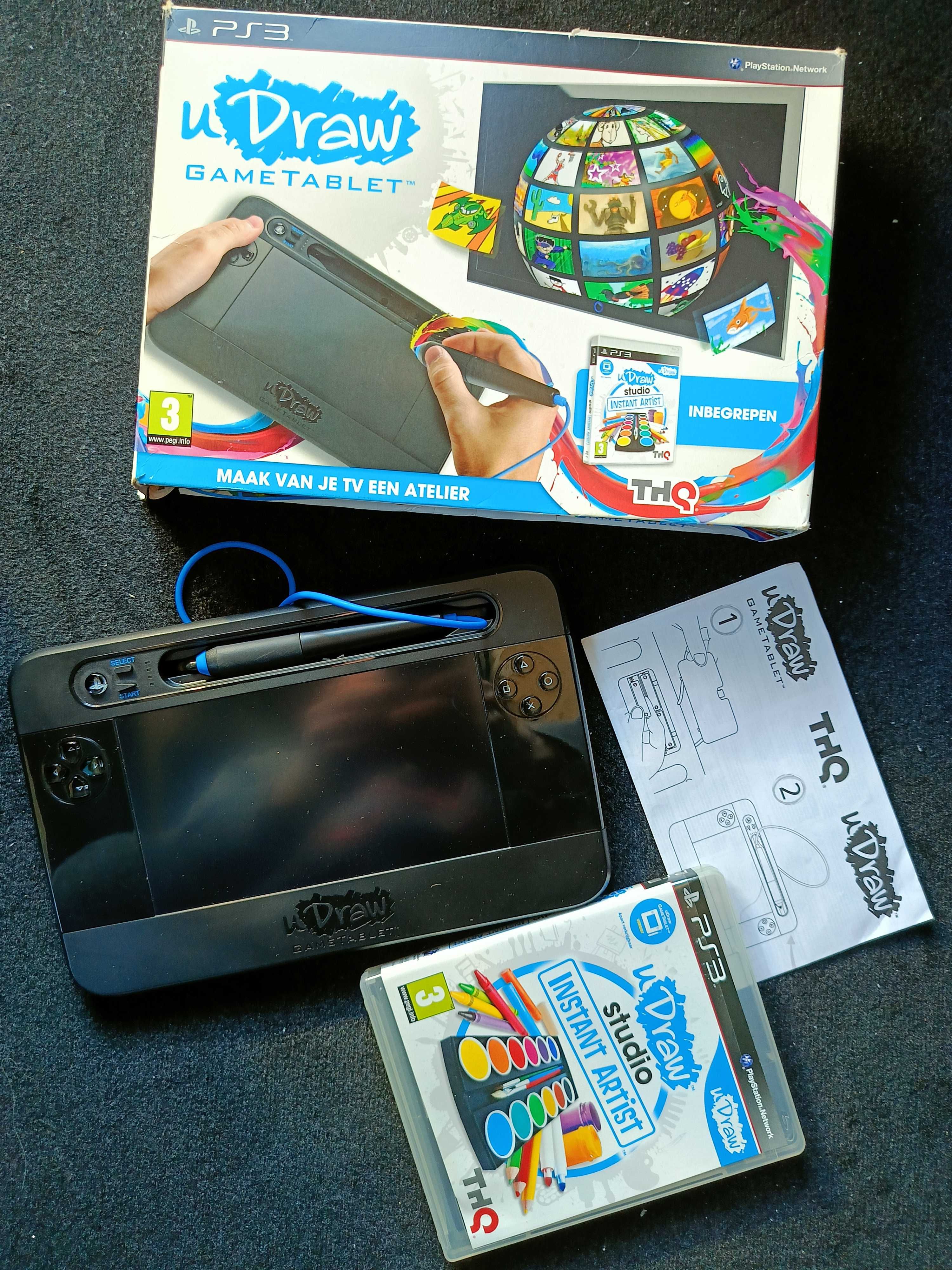 tablet  UDraw PlayStation 3 PS3 + dysk Instant Artist Studio