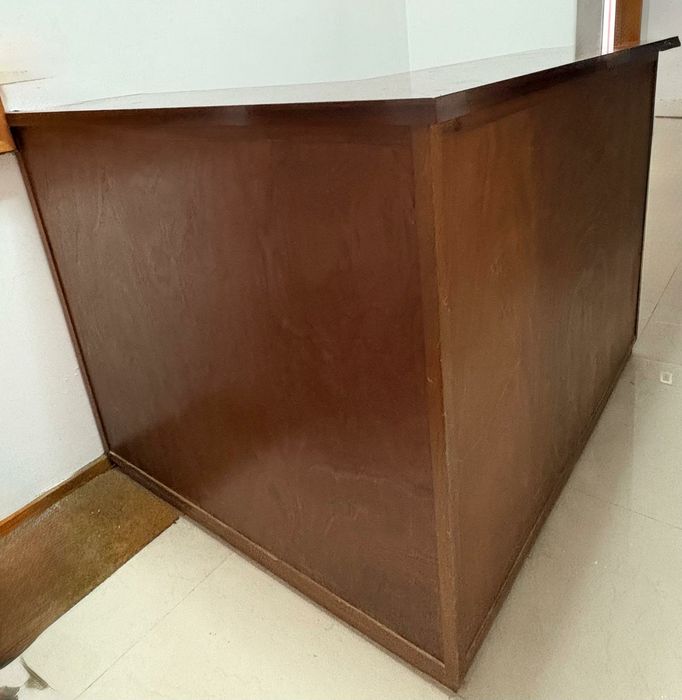 Balcão de recepção