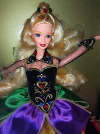 lalka seria Midnight Princess Barbie Winter collection 1997 Mattel