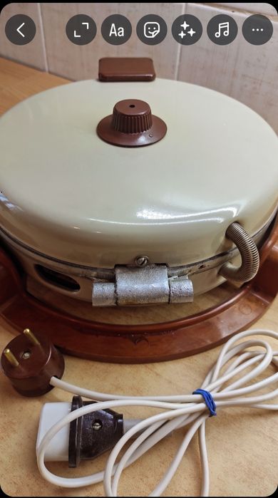 Вафельниця вінтаж СССР рідка модель