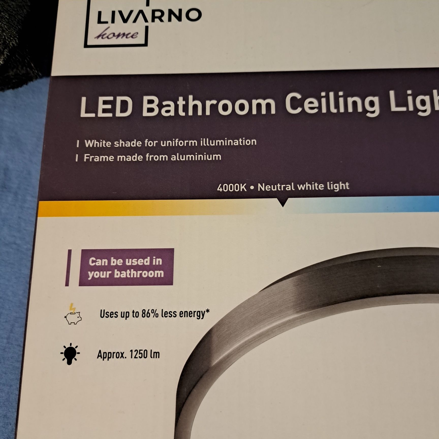 Livarno lampalazienkowa Led  NOWA