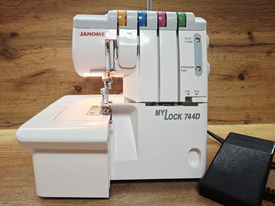 JANOME my lock 744D overlock ,owerlok jak nowy