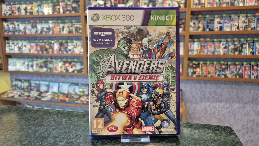 Marvel Avengers Bitwa o Ziemię / XBOX 360 / Kinect / PL