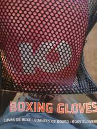 Luvas de boxe rosa