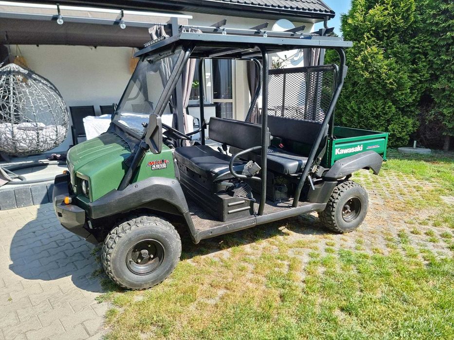 Kawasaki Mule 1000 diesel Trans 4010 4x4 Zarejestrowany polaris can am