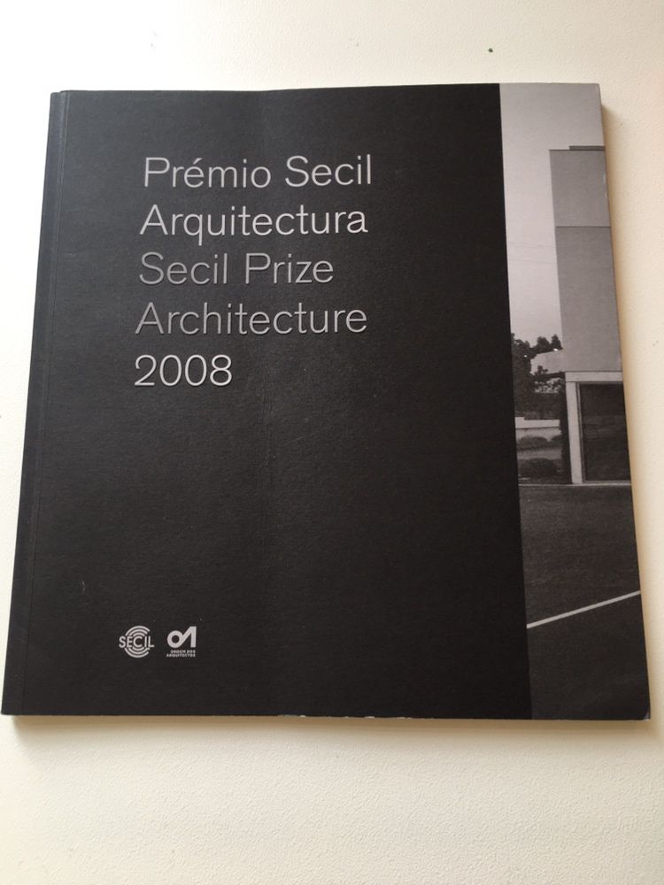 2 livros Prémio Secil Arquitetura 2008 e 2010