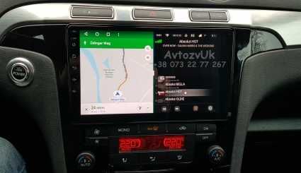 Магнитола S-Max FORD C-Max Форд Ц-макс Tesla GPS USB CarPlay Android