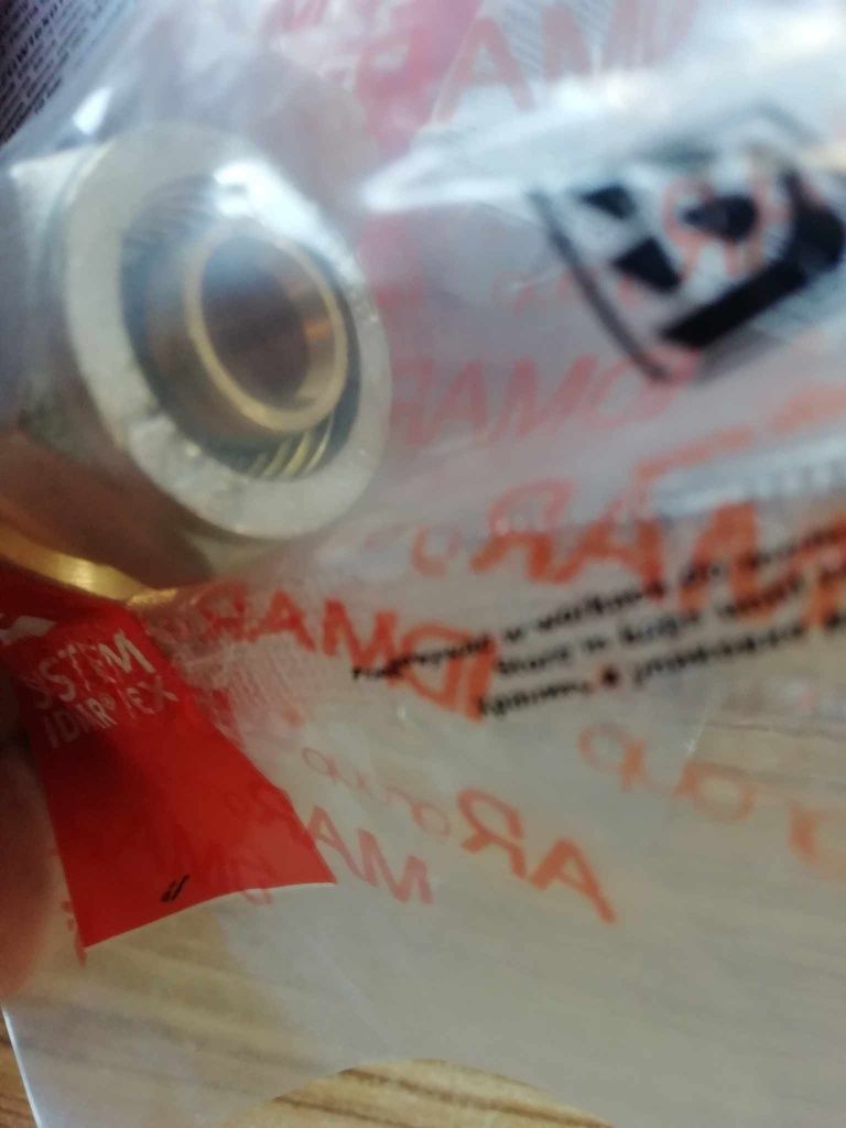 10 x złączka prosta Pex 16x 1/2