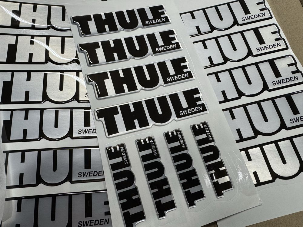 THULE наклейка ‼️‼️ наліпка на бокс