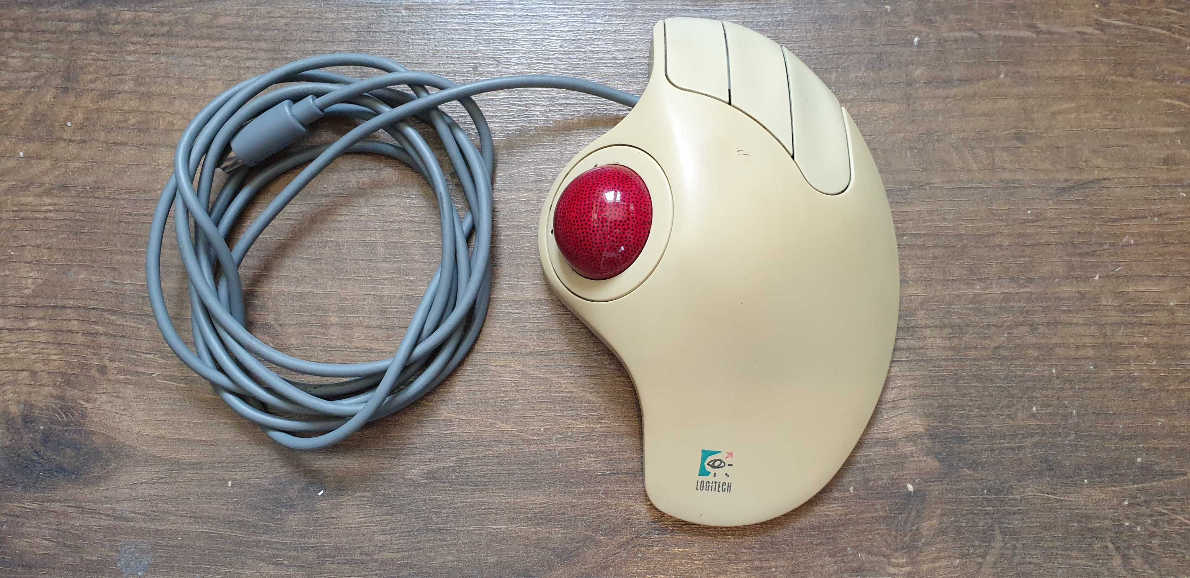 Logitech TrackMan Marble, mysz retro