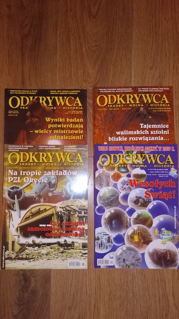 ODKRYWCA magazyn gazeta czasopismo miesięcznik