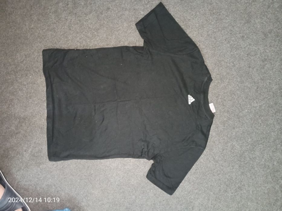 Koszulka Adidas rozmiar 164,13-14 lat, wymiary na zdjęciu