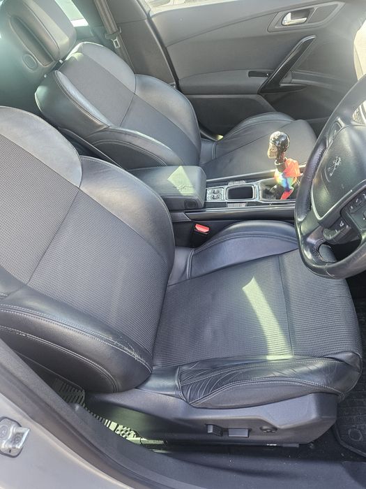 Fotele Kanapa Boczki Kpl. Półskóra Peugeot 508 I 10-14r